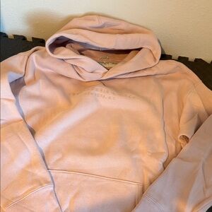Abercrombie & Fitch Soft Pink Fleece Hoodie